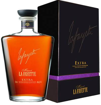Cognac La Fayette Extra Grande Champagne Decanter with Box.png